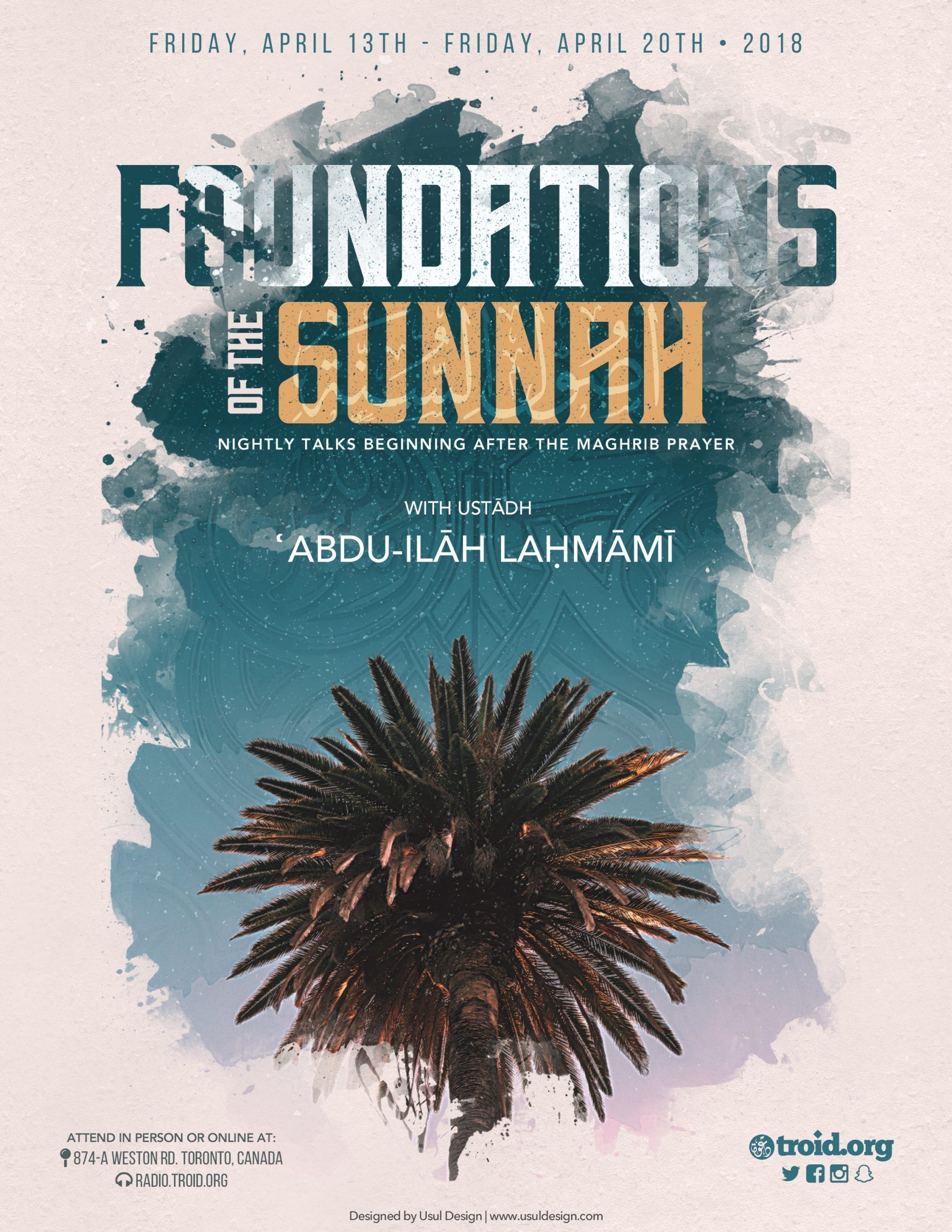 201804 foundationsofthesunnah